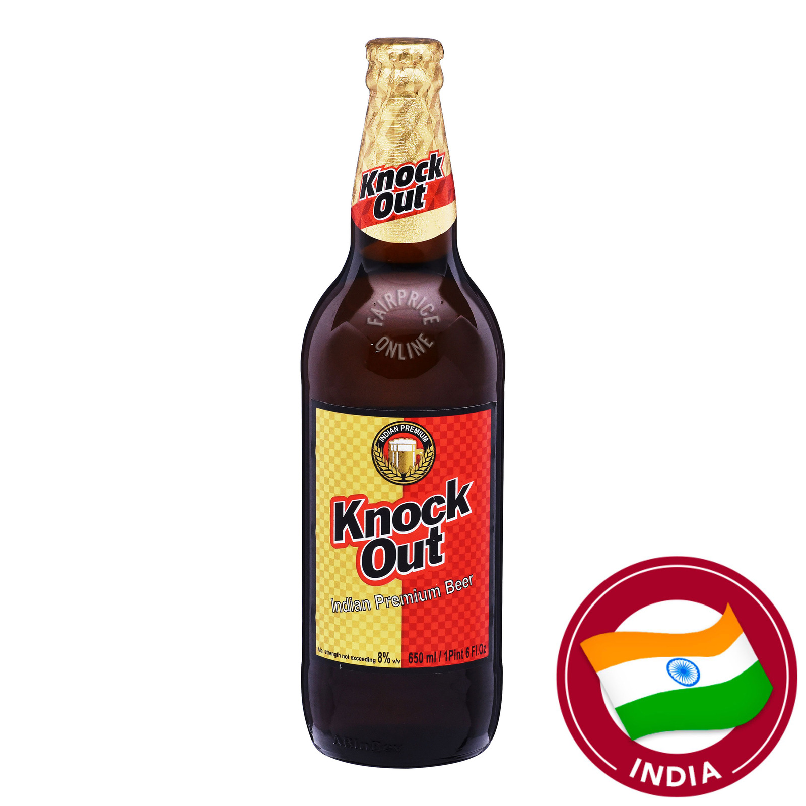 Knock Out Strong Bottle Beer NTUC FairPrice