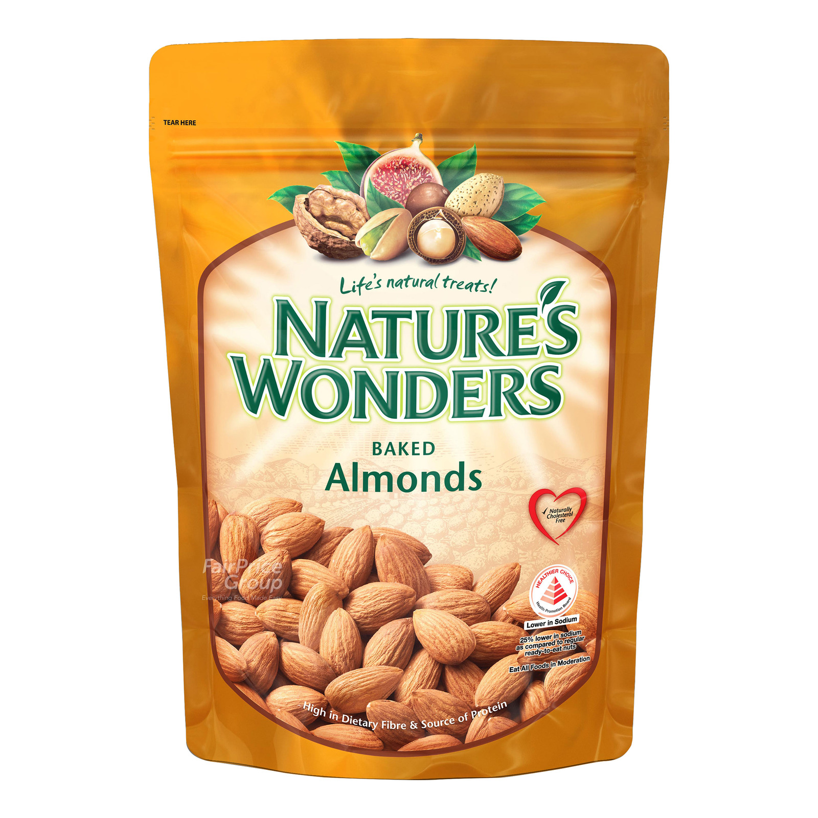 Nature's Wonders Baked Nuts - Almonds