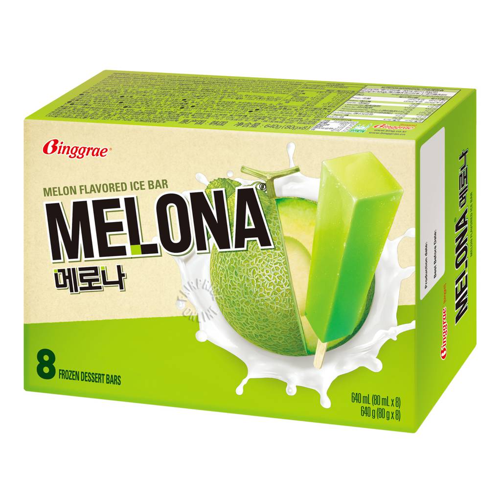 Binggrae Melona Stickbar Ice Cream Melon NTUC FairPrice