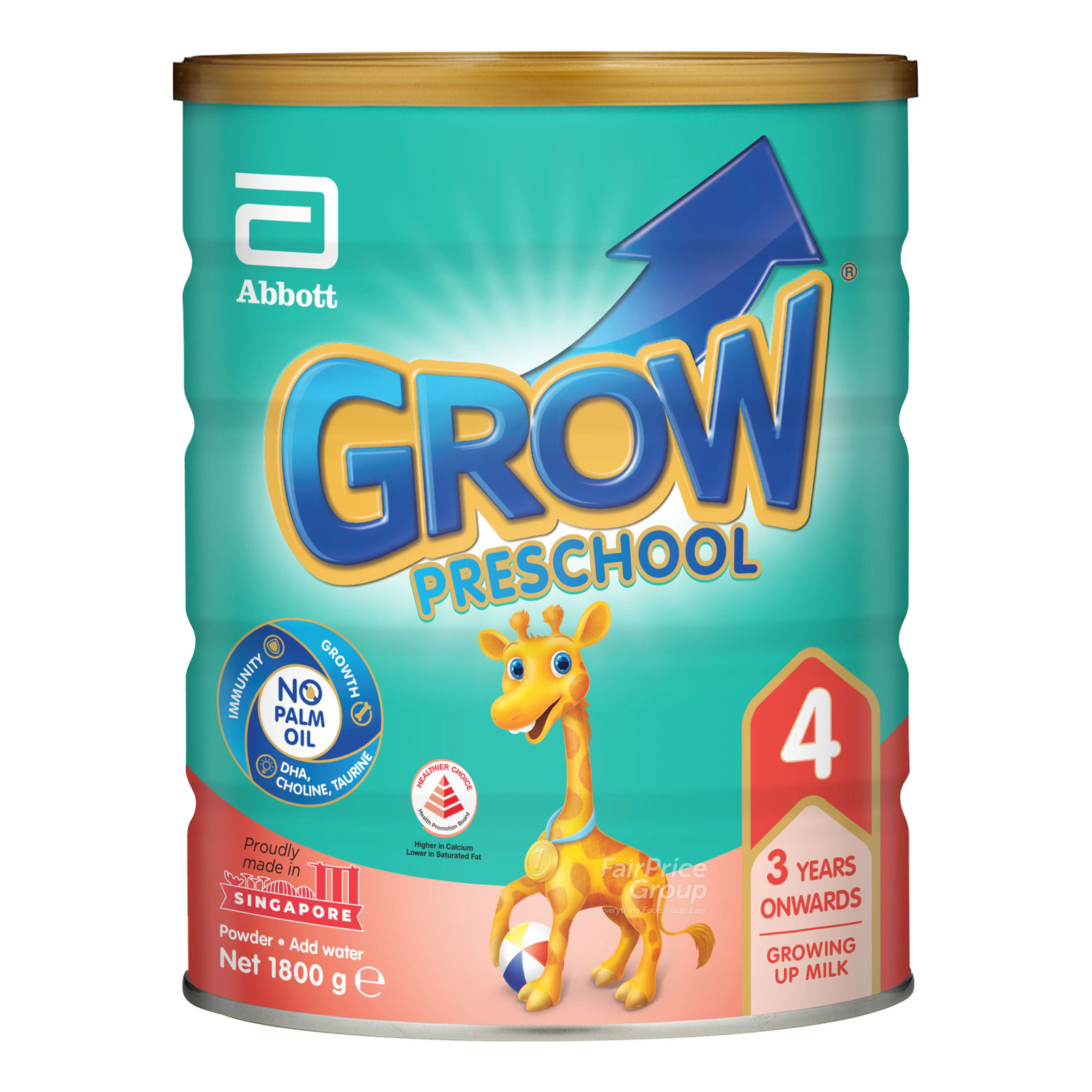 Abbott Grow Preschool Stage 4 Milk Formula – 3 Years Onwards