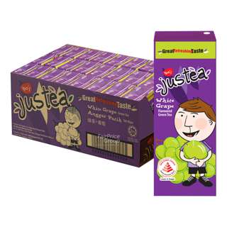 Yeo's Justea Packet Drink - Green Tea With White Grape