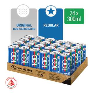 100 Plus Isotonic Can Drink - Active