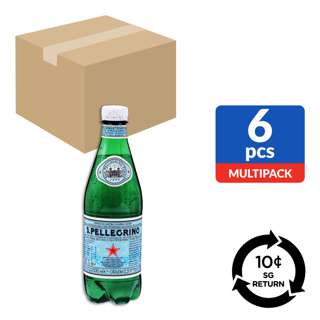 San Pellegrino Natural Mineral Bottle Water -Sparkling
