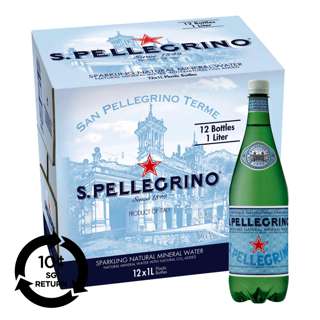 San Pellegrino Natural Mineral Bottle Water - Sparkling