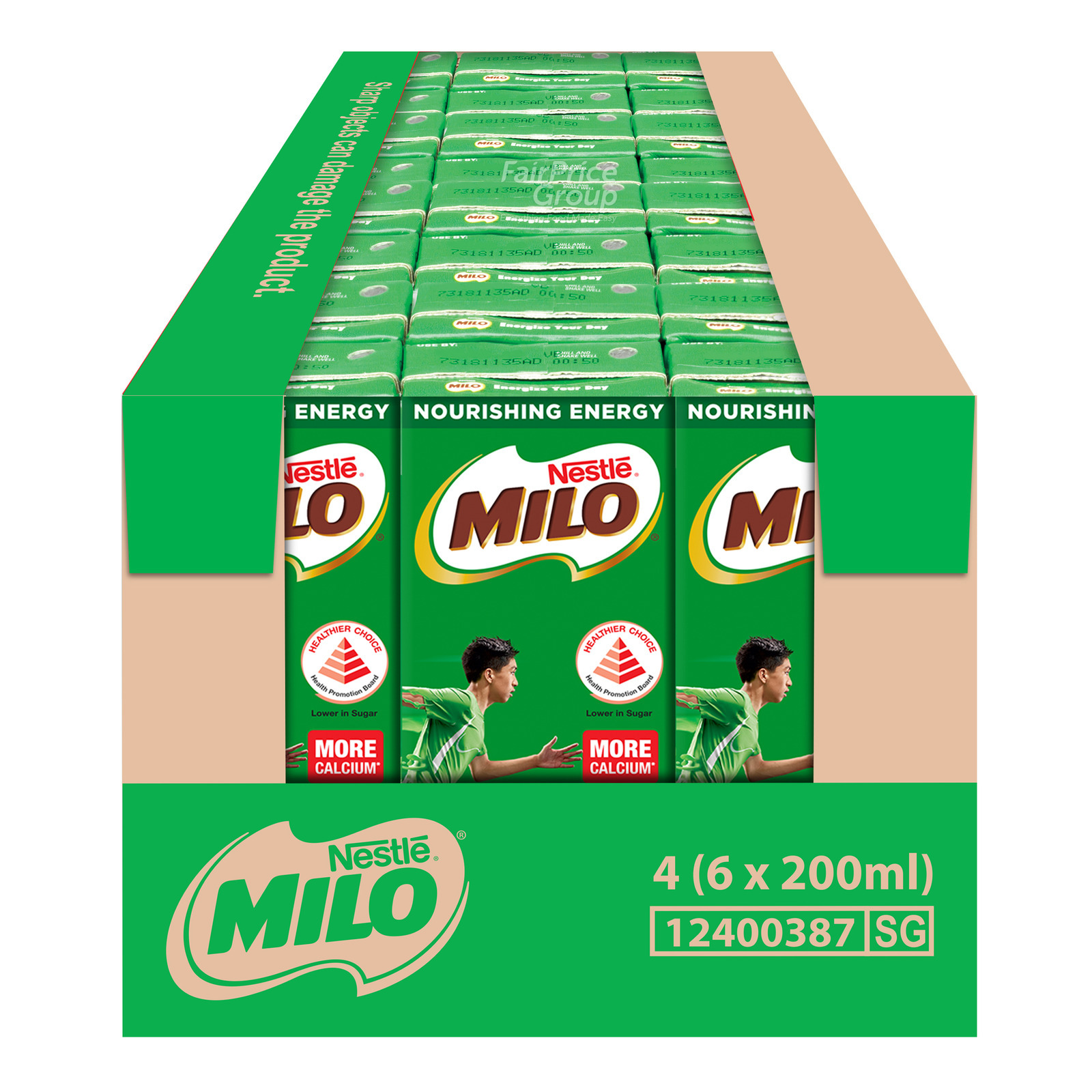 Milo Chocolate Malt Milk UHT Packet Drink