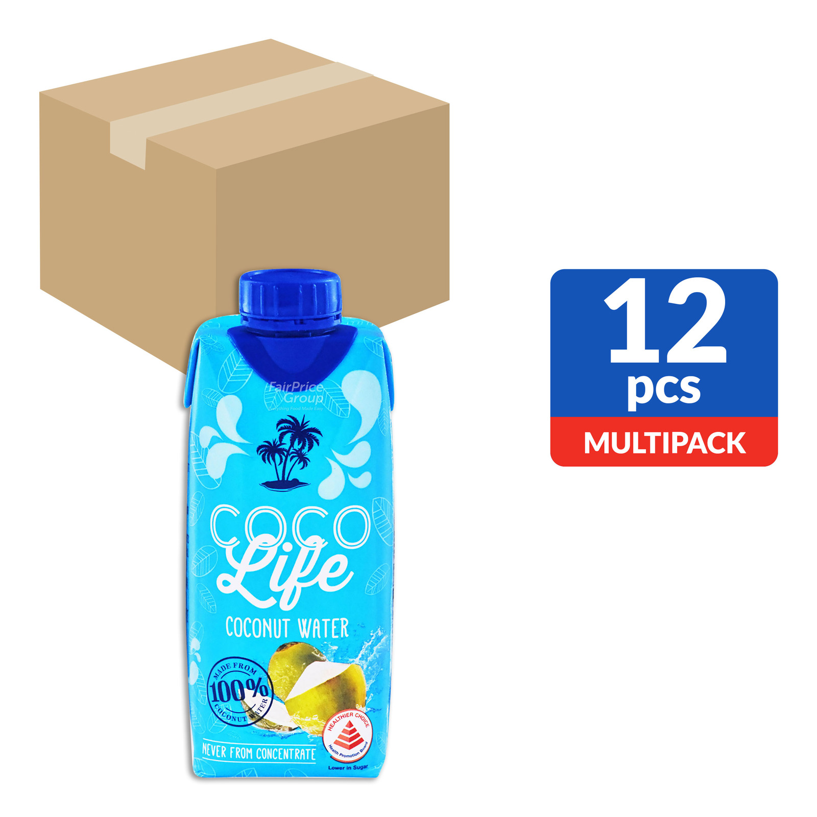 Coco Life Coconut Packet Water NTUC FairPrice