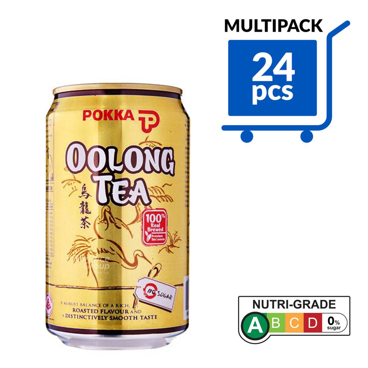 Pokka Can Drink Oolong Tea (No Sugar Added) NTUC FairPrice
