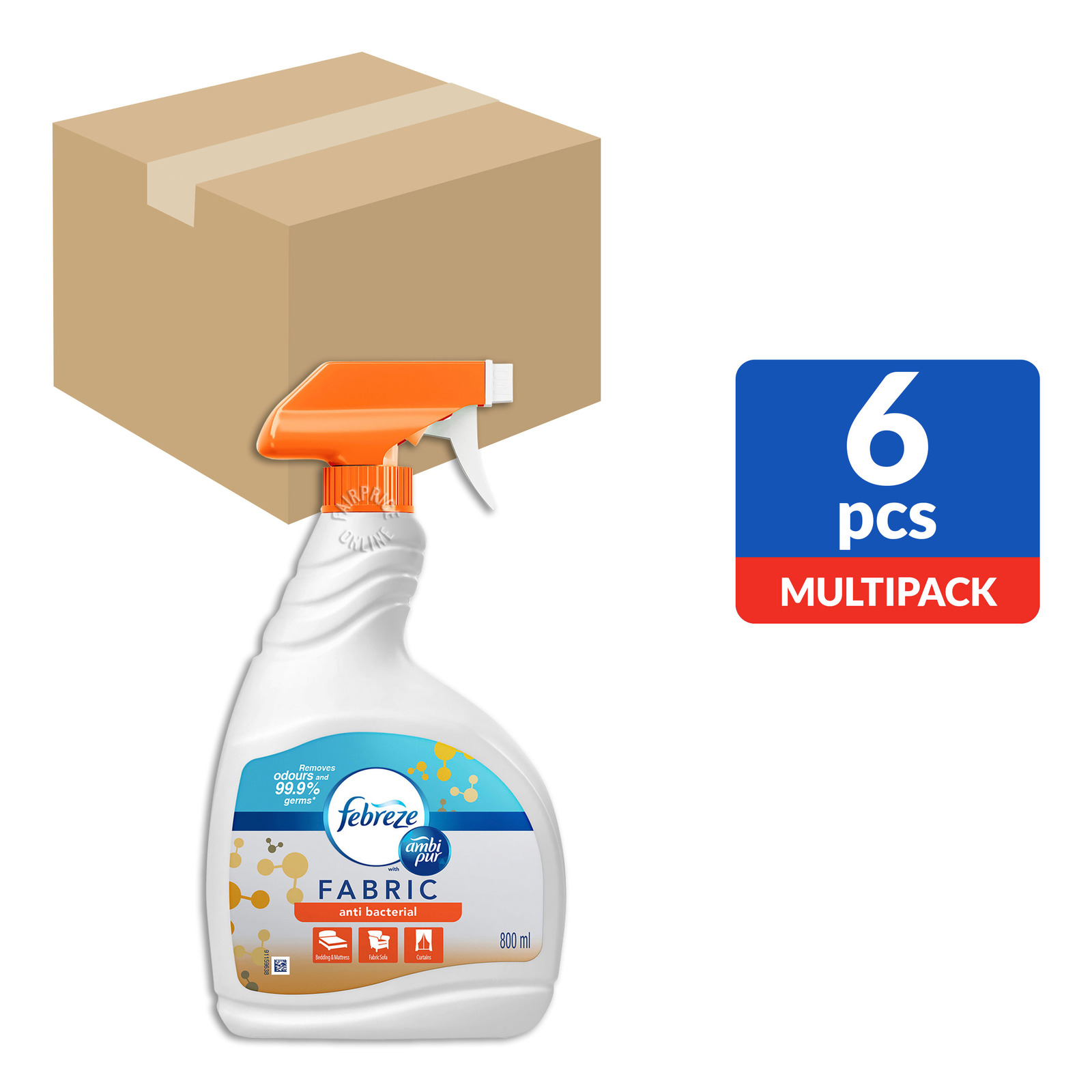 Febreze Fabric Refresher Spray AntiBacterial NTUC FairPrice