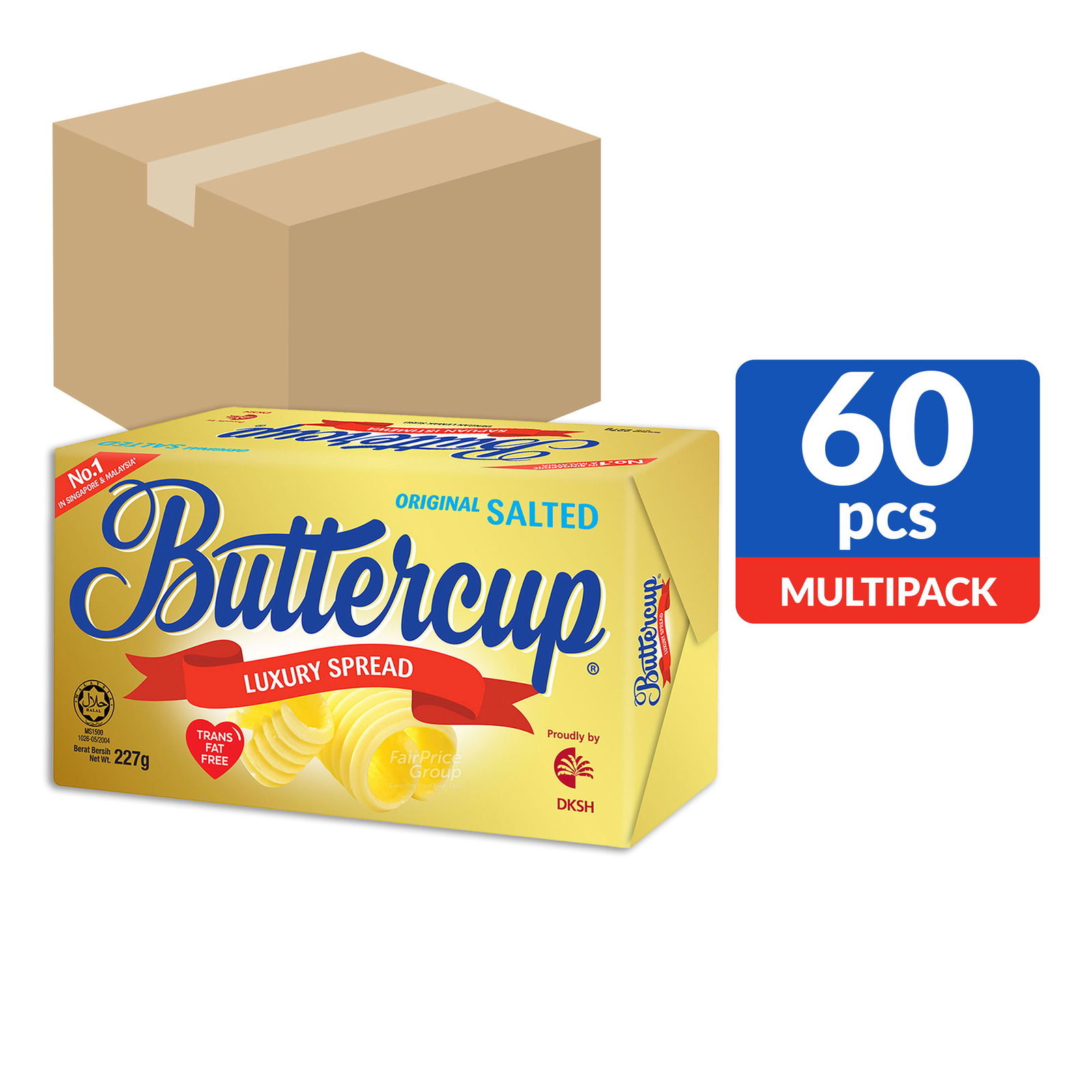Buttercup Luxury Spread Block - Salted