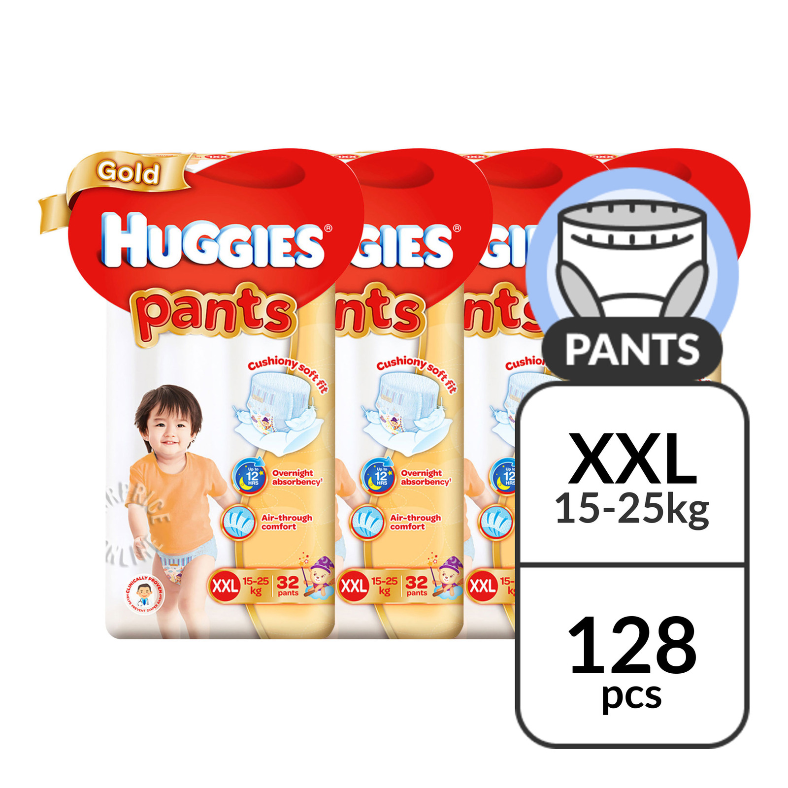 Huggies Gold Pants - XXL (15 - 25kg)