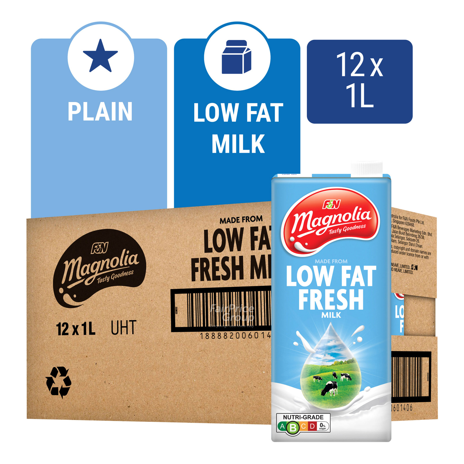 F & N Magnolia UHT Milk - Low Fat