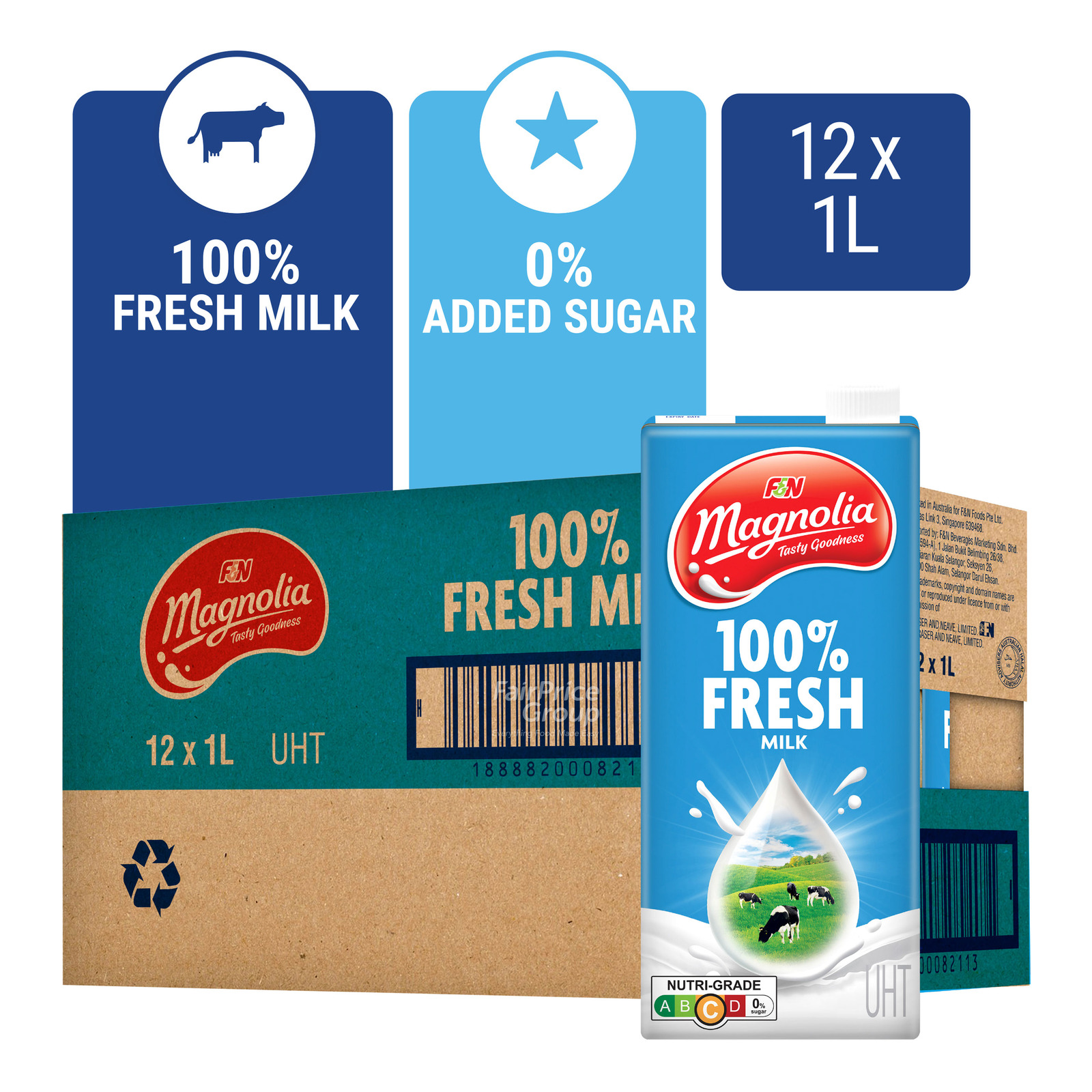 F & N Magnolia UHT Milk - Fresh