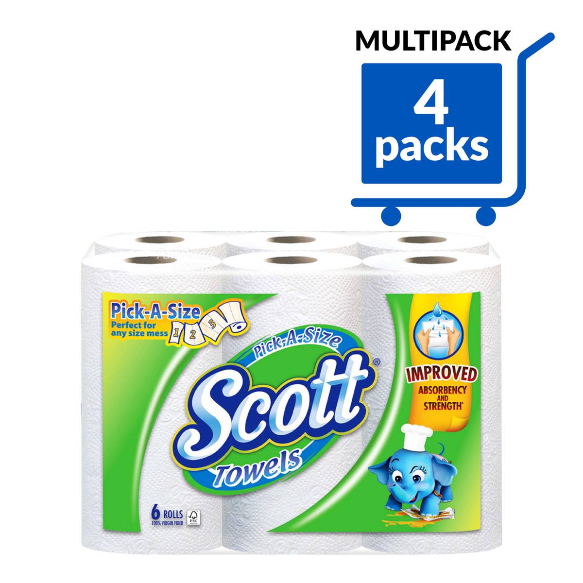 Scott Kitchen Towel Rolls PickASize NTUC FairPrice