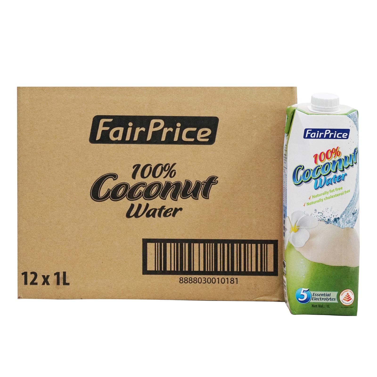 FairPrice 100 Coconut Water NTUC FairPrice