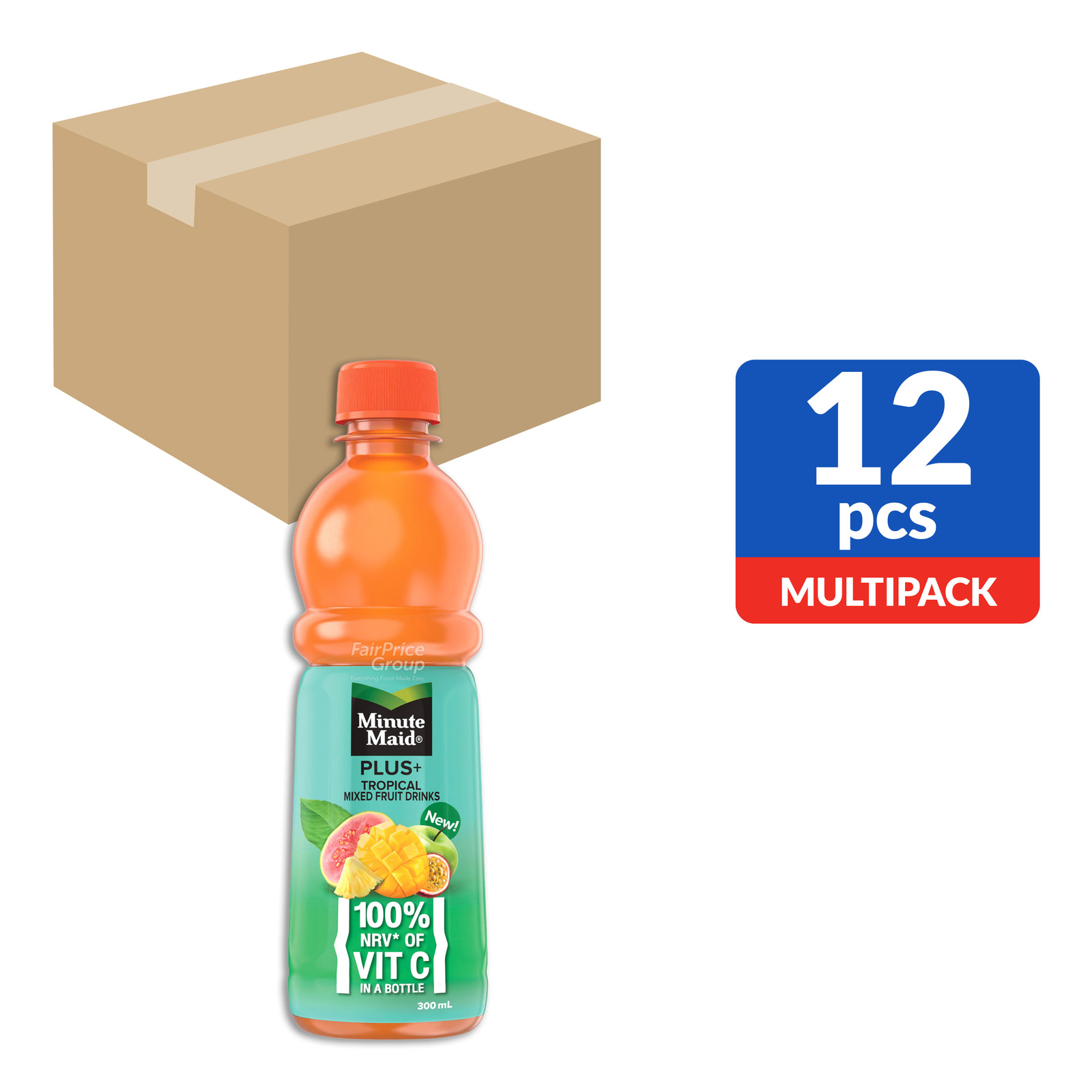 Minute Maid Pulpy Juice Drink - Tropical Mixed Fruit