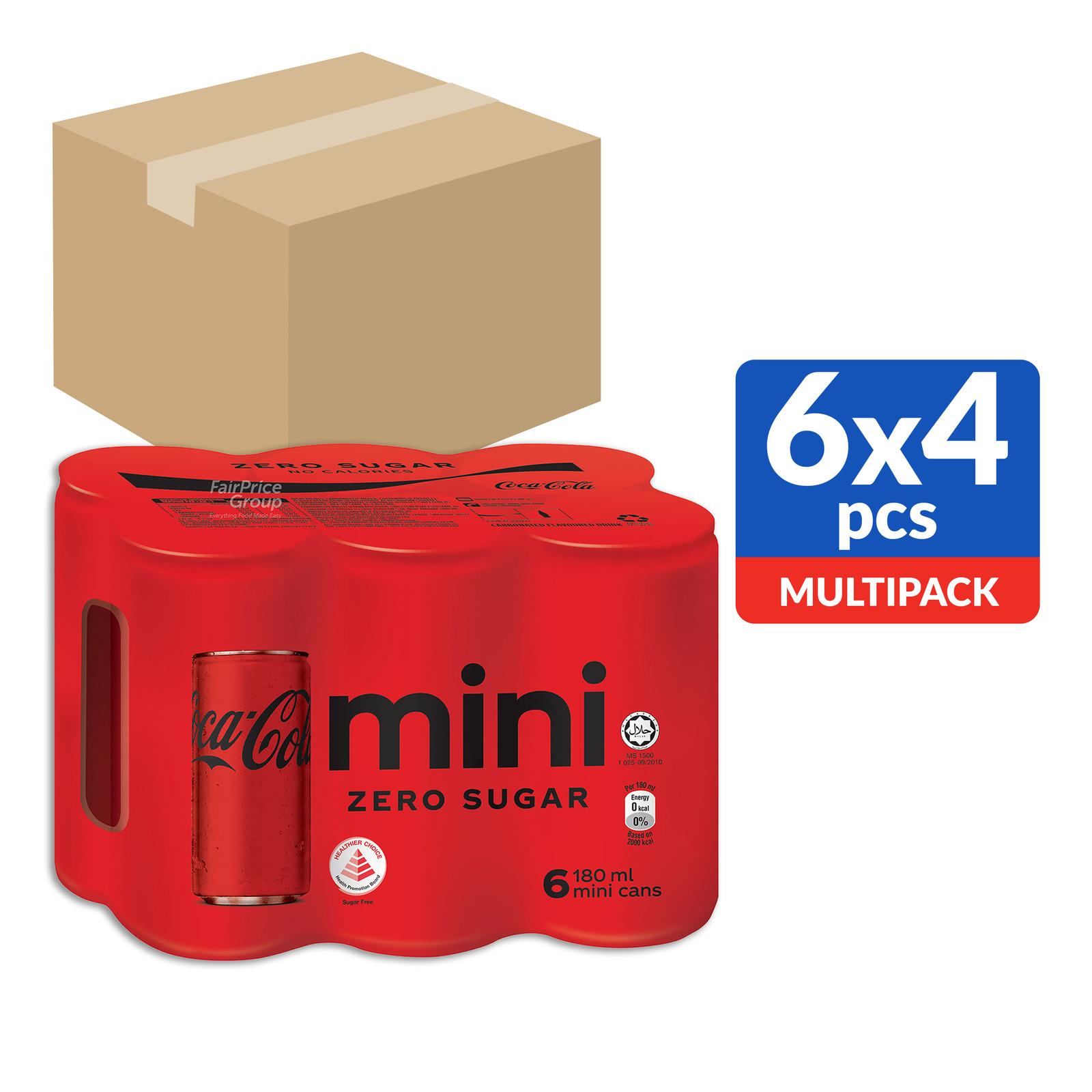 Coca-Cola Can Drink - No Sugar (Mini)