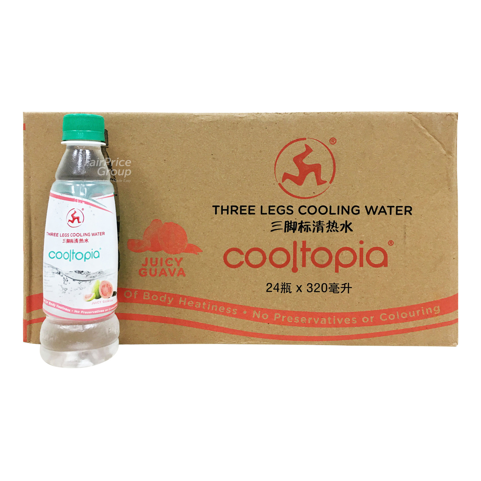 Three Leg Cooling Water Juicy Guava NTUC FairPrice