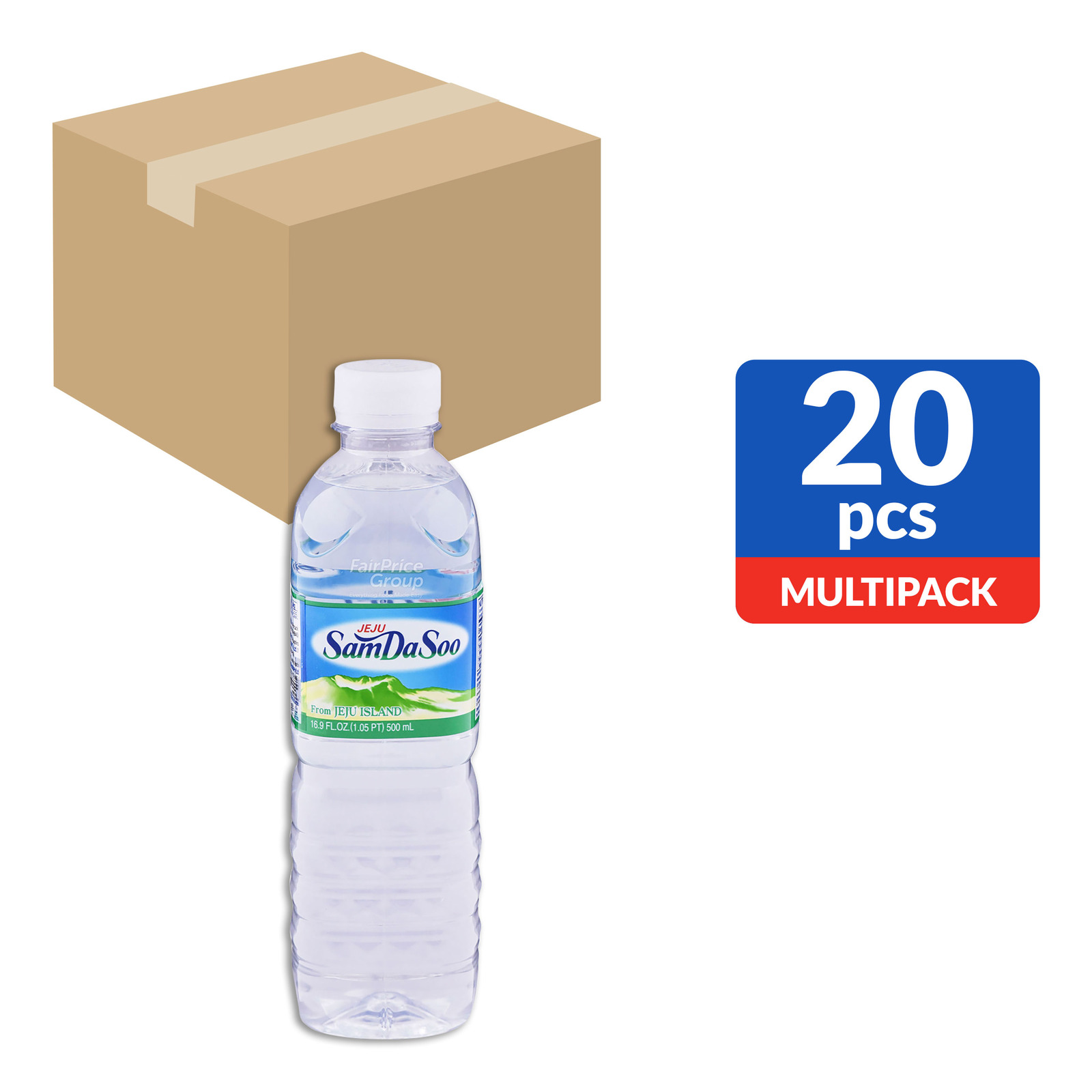 Samdasoo 500 Jeju SamDaSoo Mineral Bottle Water | NTUC FairPrice