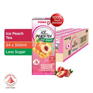 Pokka Packet Drink - Ice Peach Tea (Less Sugar)