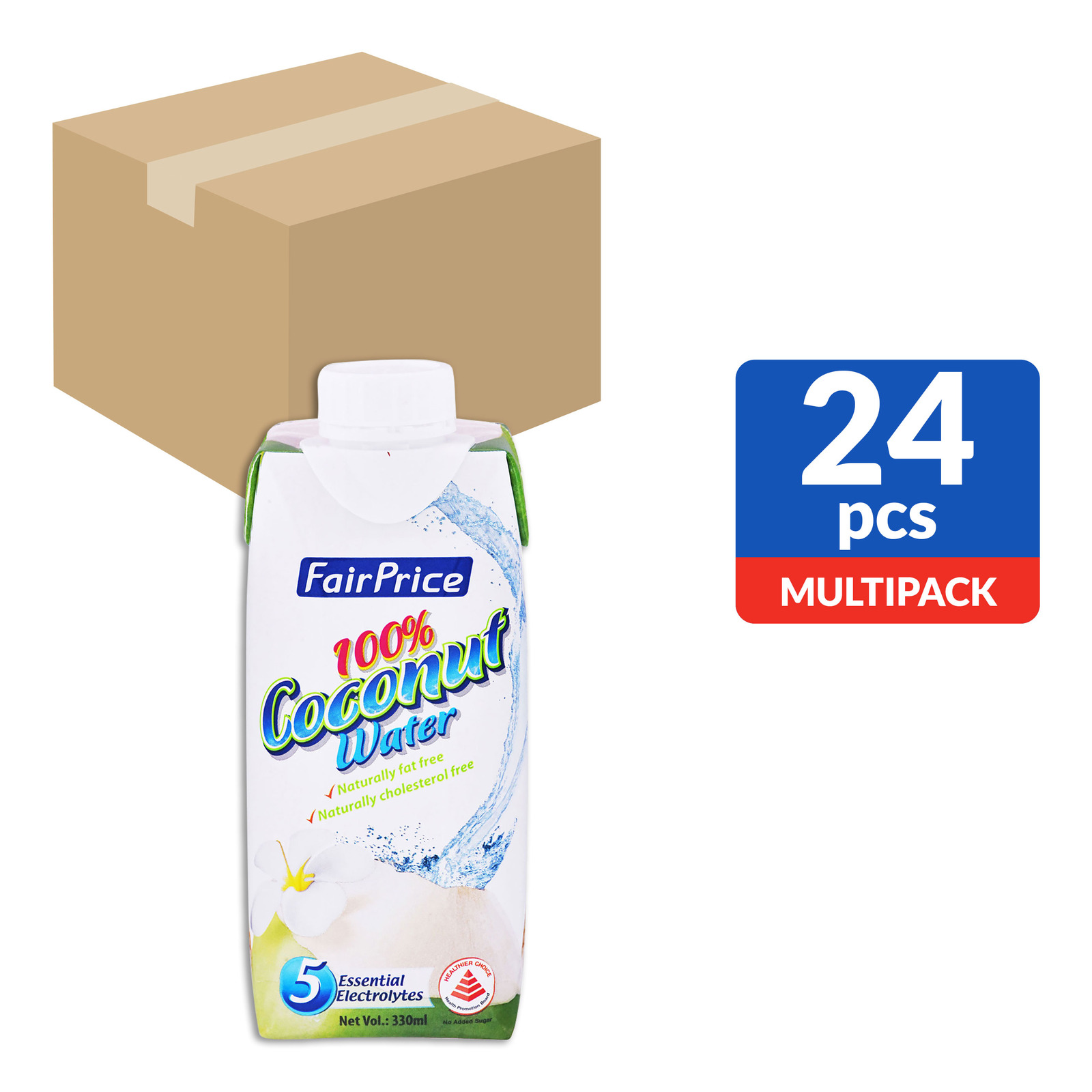 FairPrice 100 Coconut Water NTUC FairPrice