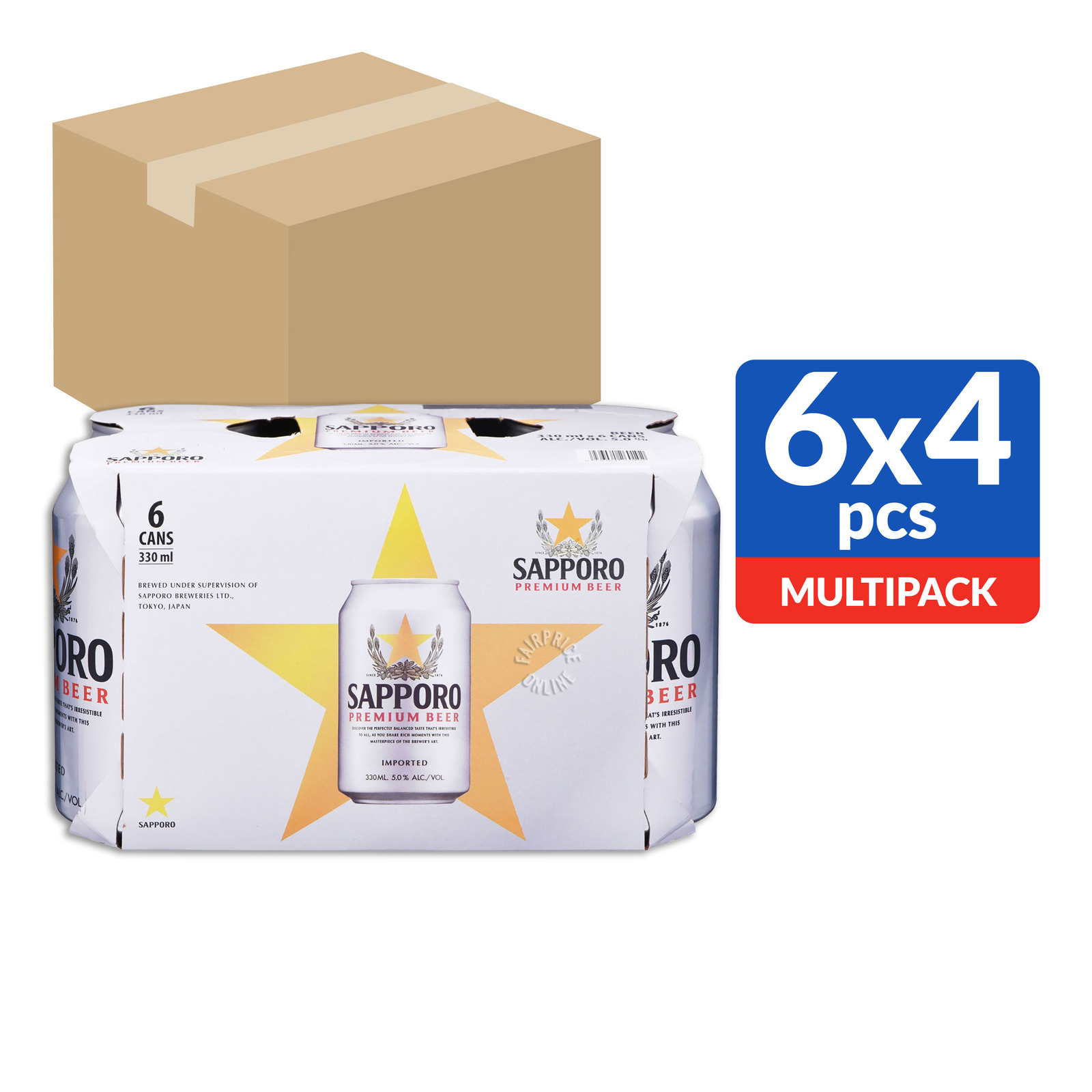Sapporo Premium Can Beer
