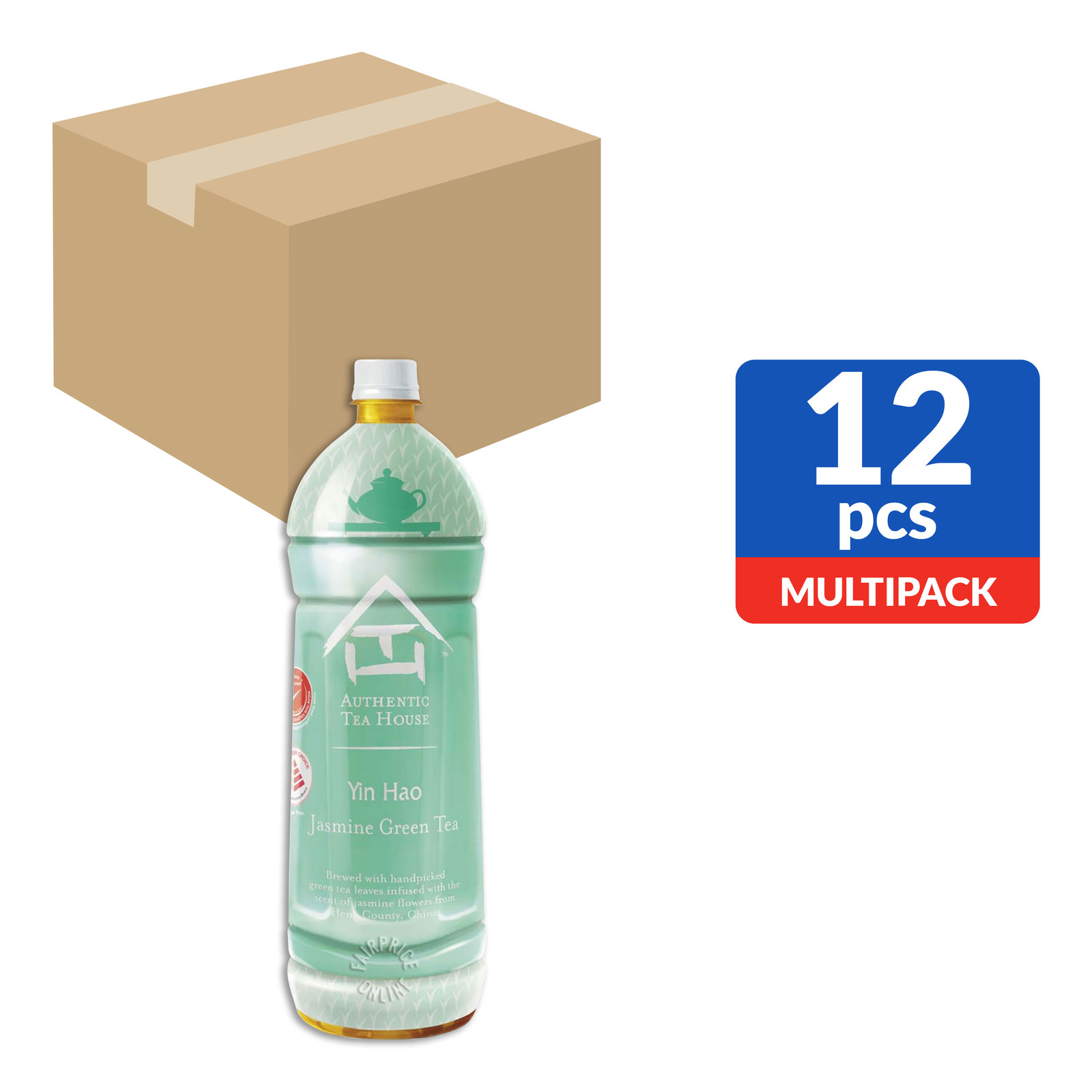 Authentic Tea House Bottle Drink - Jasmine Green Tea