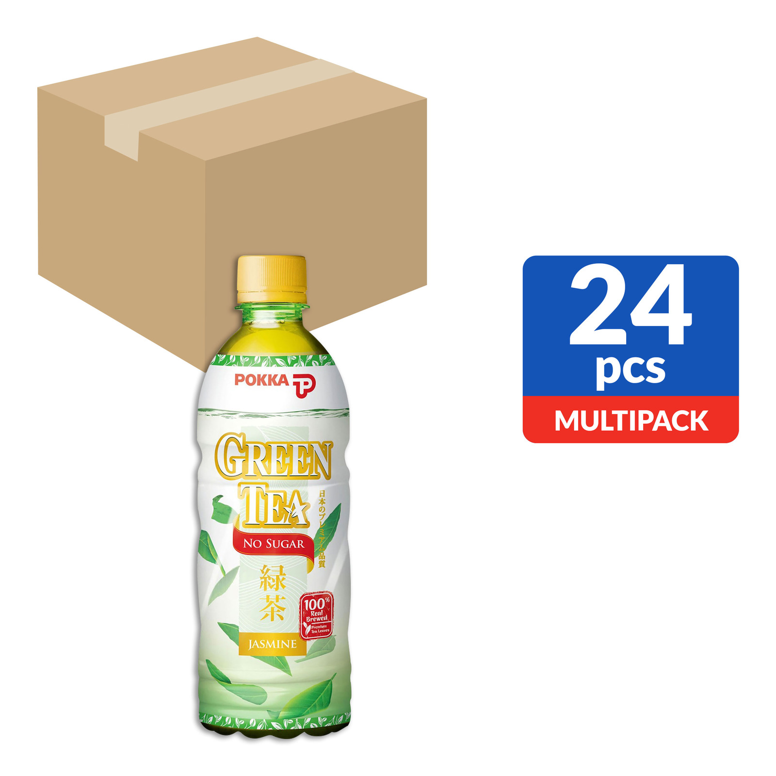 Pokka Bottle Drink Jasmine Green Tea(NoSugarAdded) NTUC FairPrice