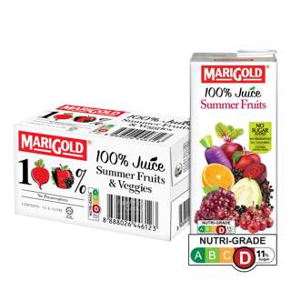 Marigold 100% Packet Juice  - Summer Fruits