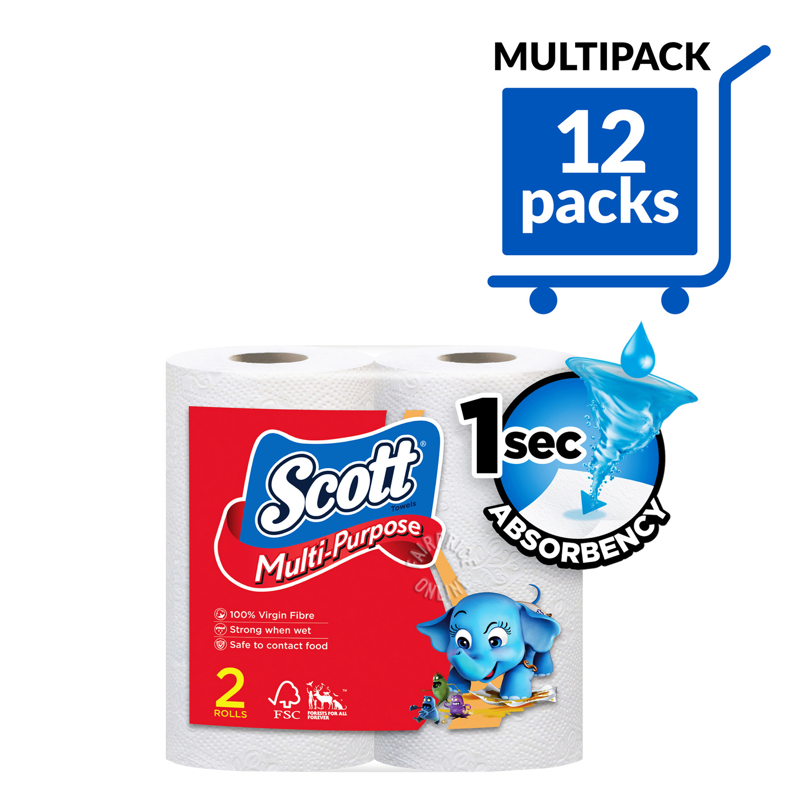 Scott Kitchen Towel Rolls NTUC FairPrice