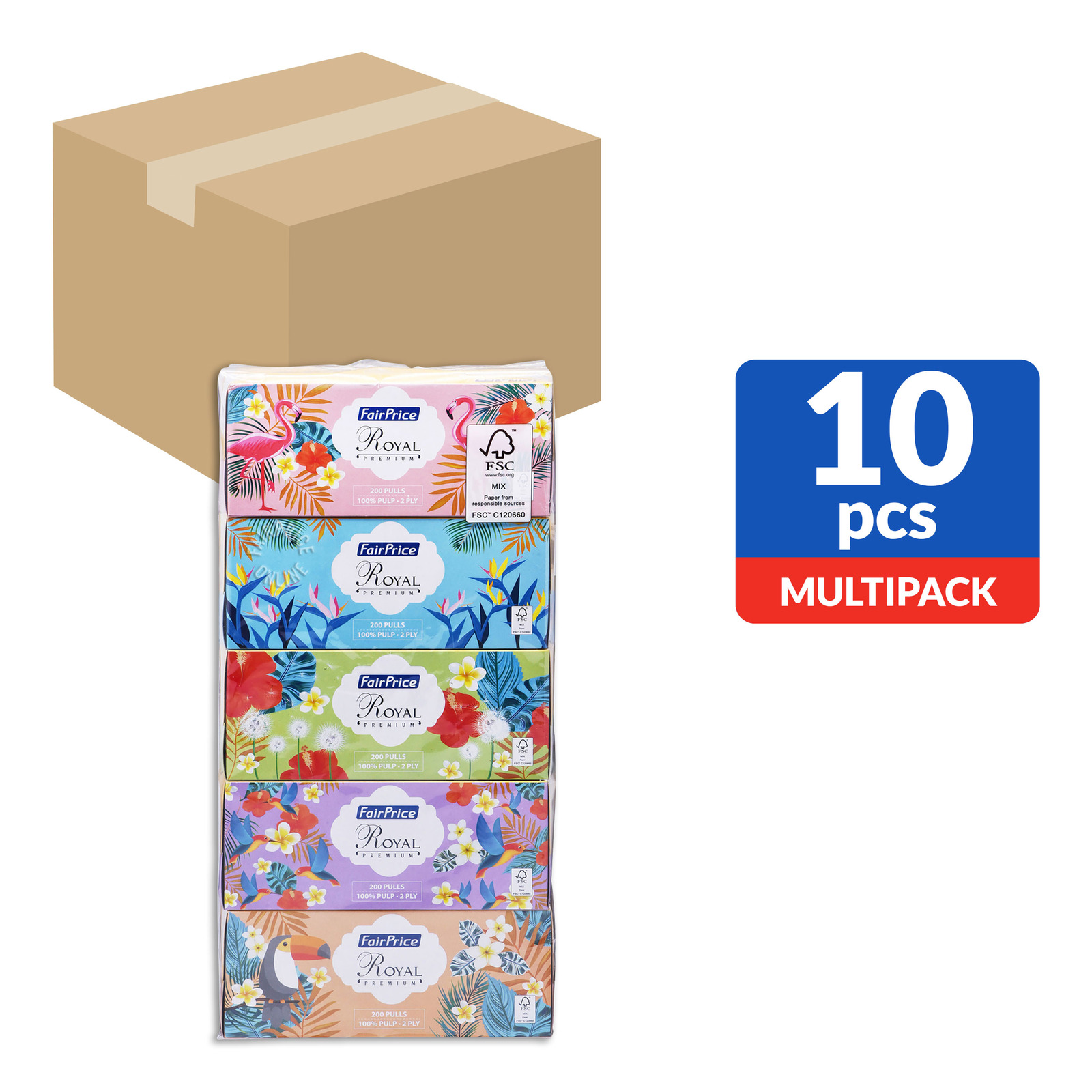 FairPrice Royal Premium Facial Tissue NTUC FairPrice