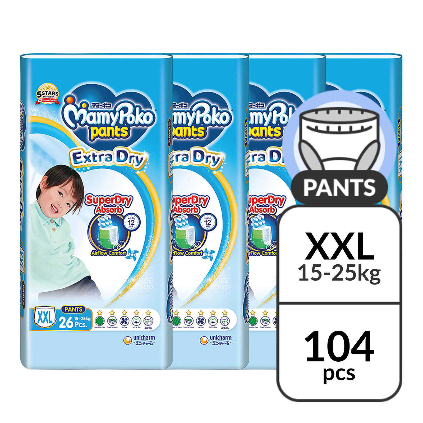 mamy poko pants xl 104
