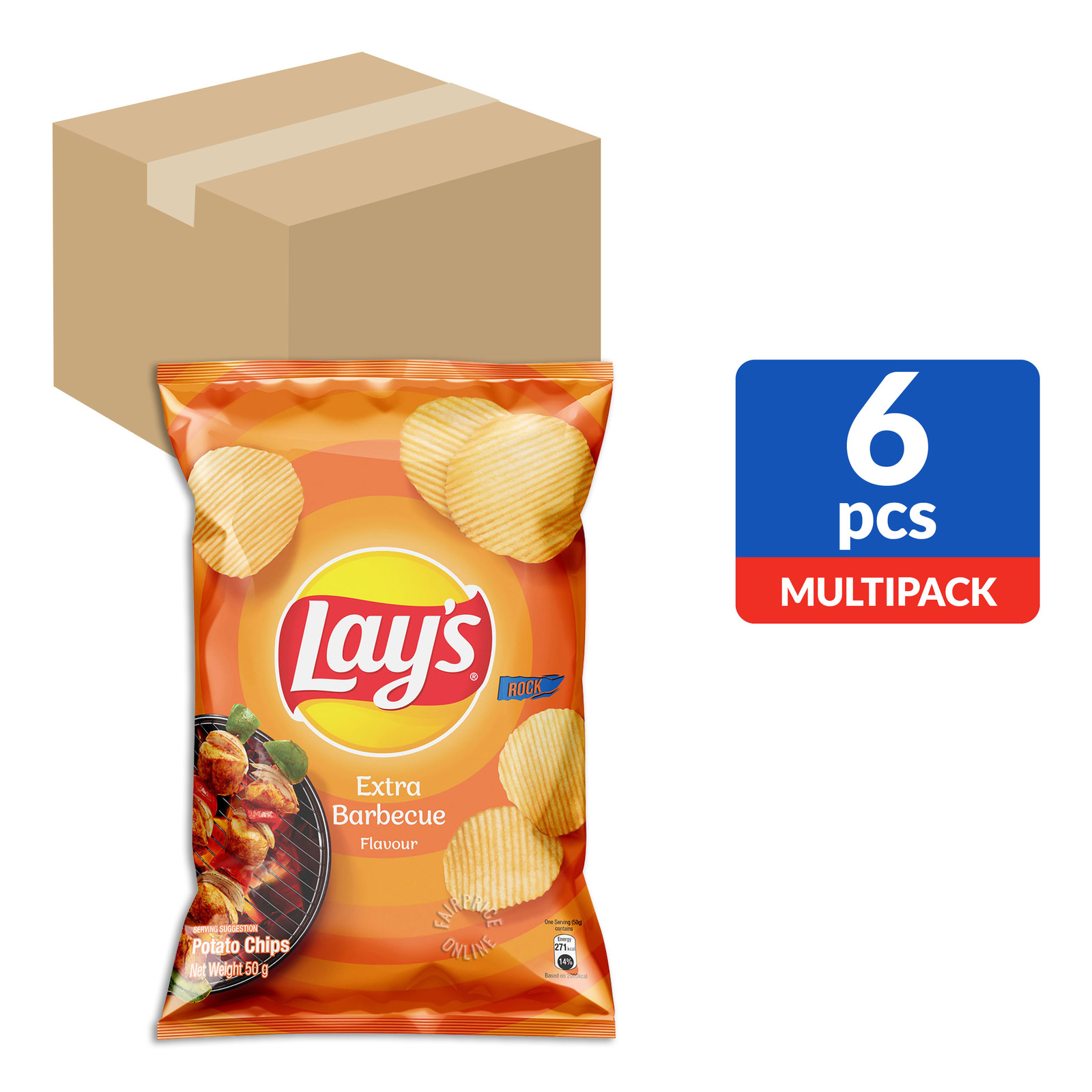 Lay's Potato Chips - Extra Barbecue | NTUC FairPrice