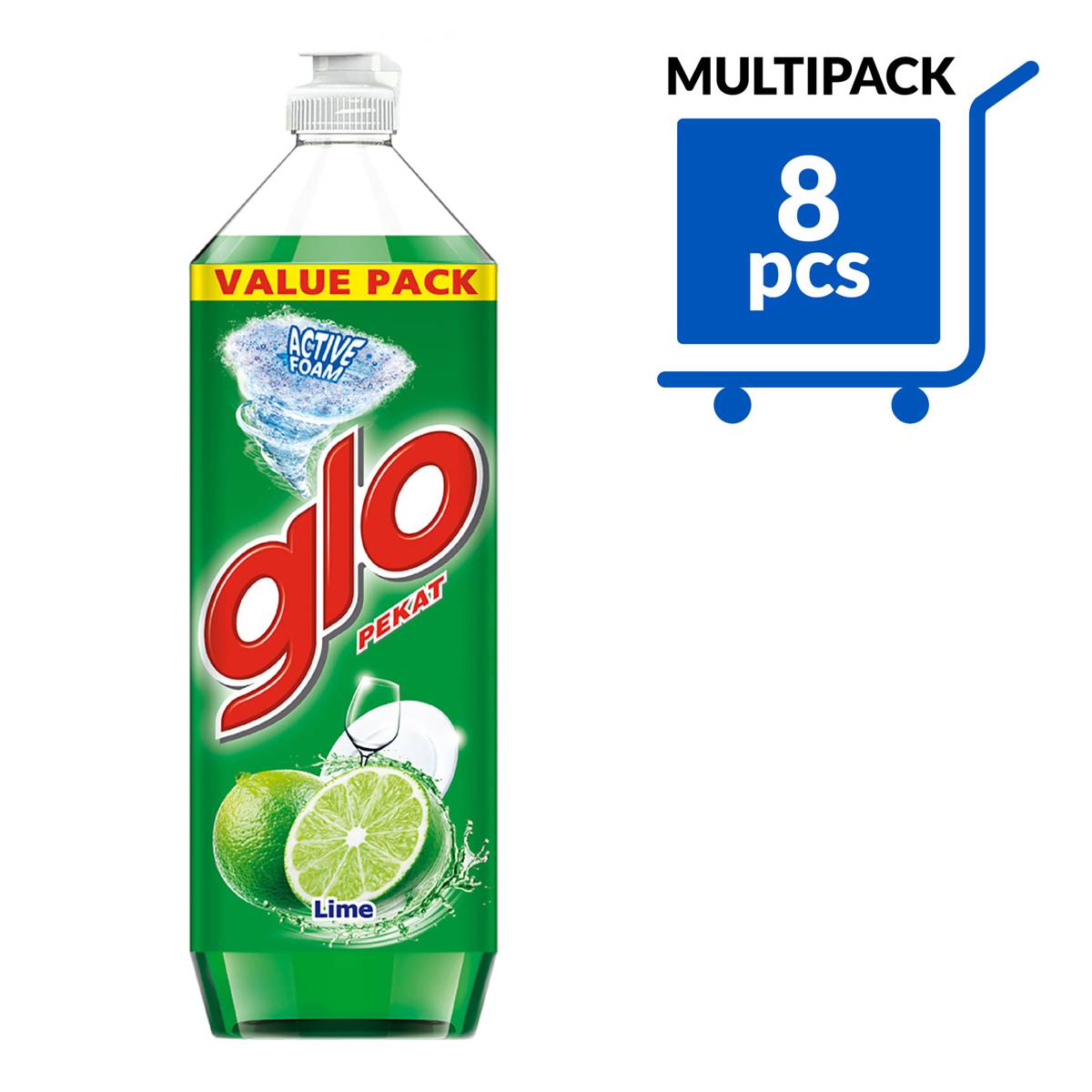Glo Dishwashing Liquid Lime NTUC FairPrice