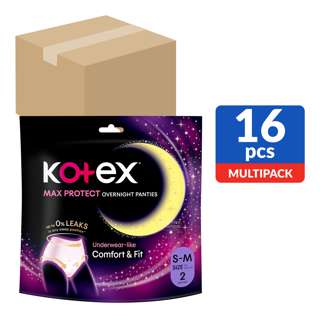 Kotex Overnight Panties - S - M 