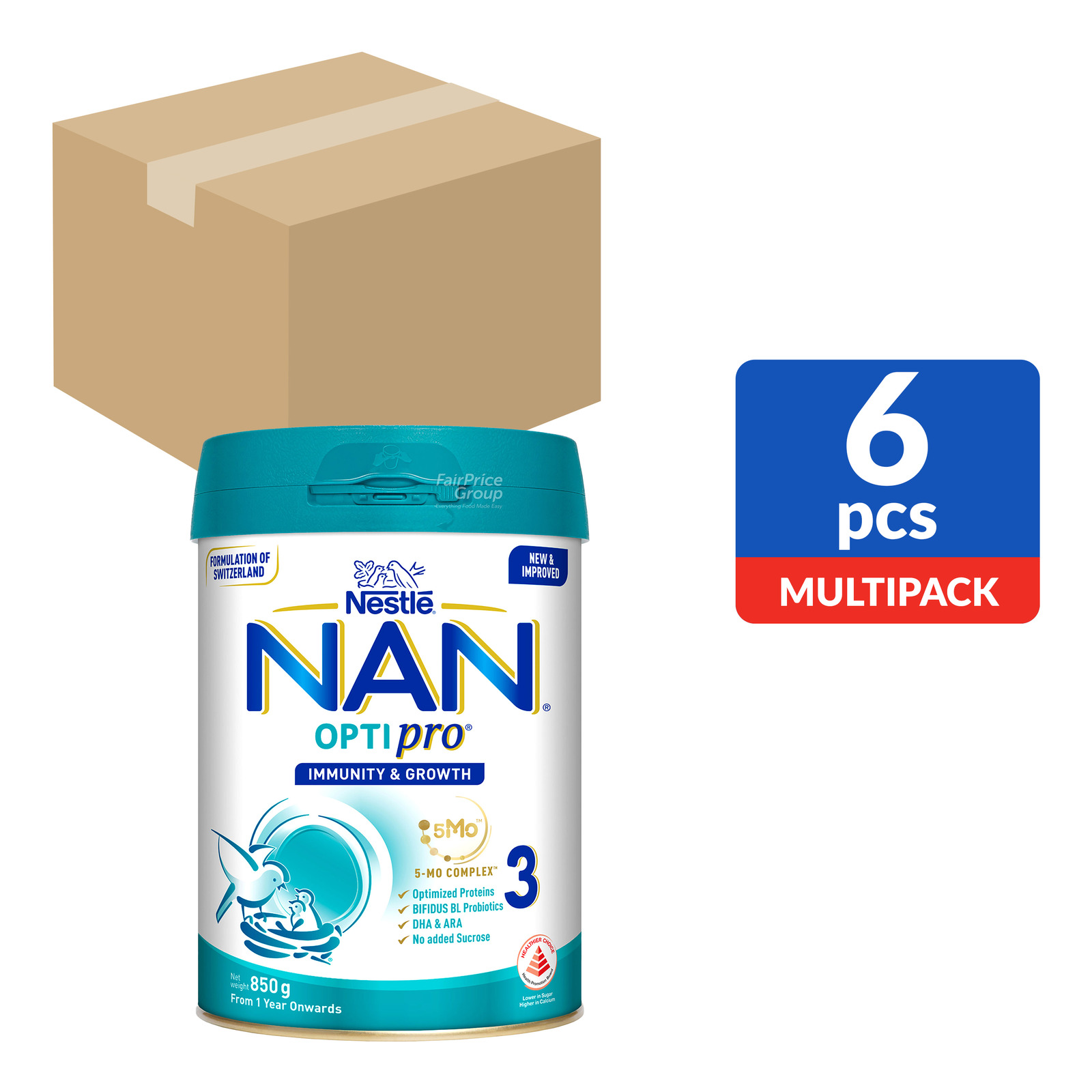 Nestle Nan Optipro Toddler Milk Formula - Stage 3