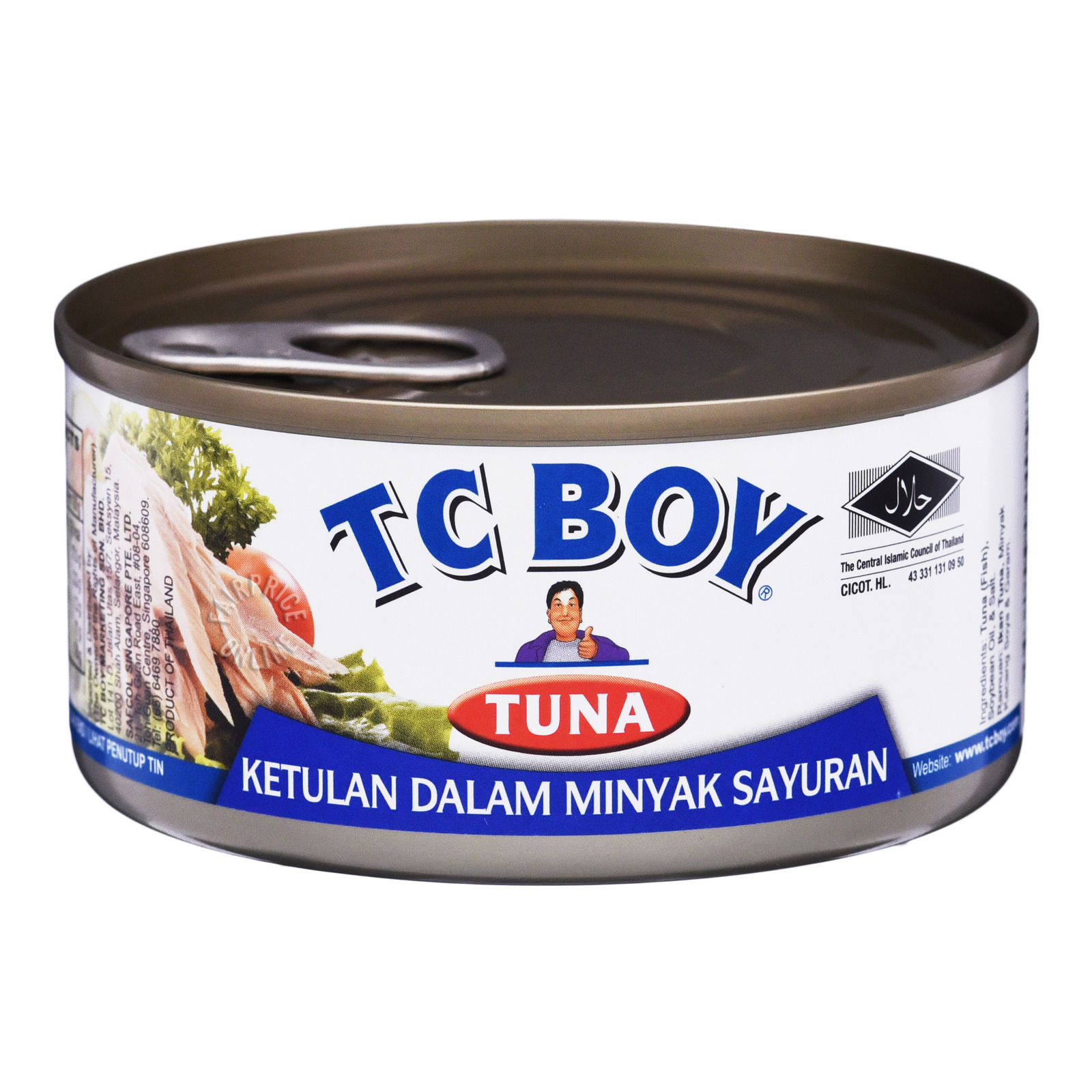 Tc Boy Tuna Solid In Vegetable Oil Ntuc Fairprice