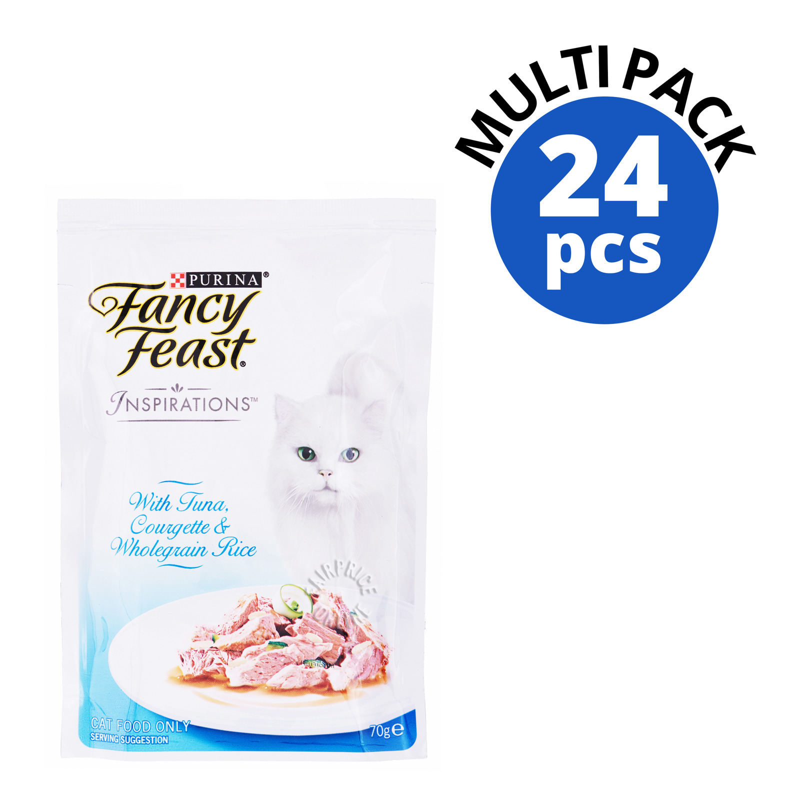Fancy Feast Cat Food TunaCourgette & WholegrainRice NTUC FairPrice