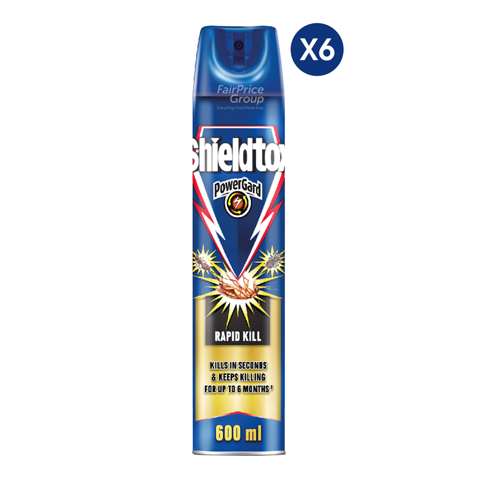 Shieldtox Rapid Insect Killer Spray - Powergard | NTUC FairPrice