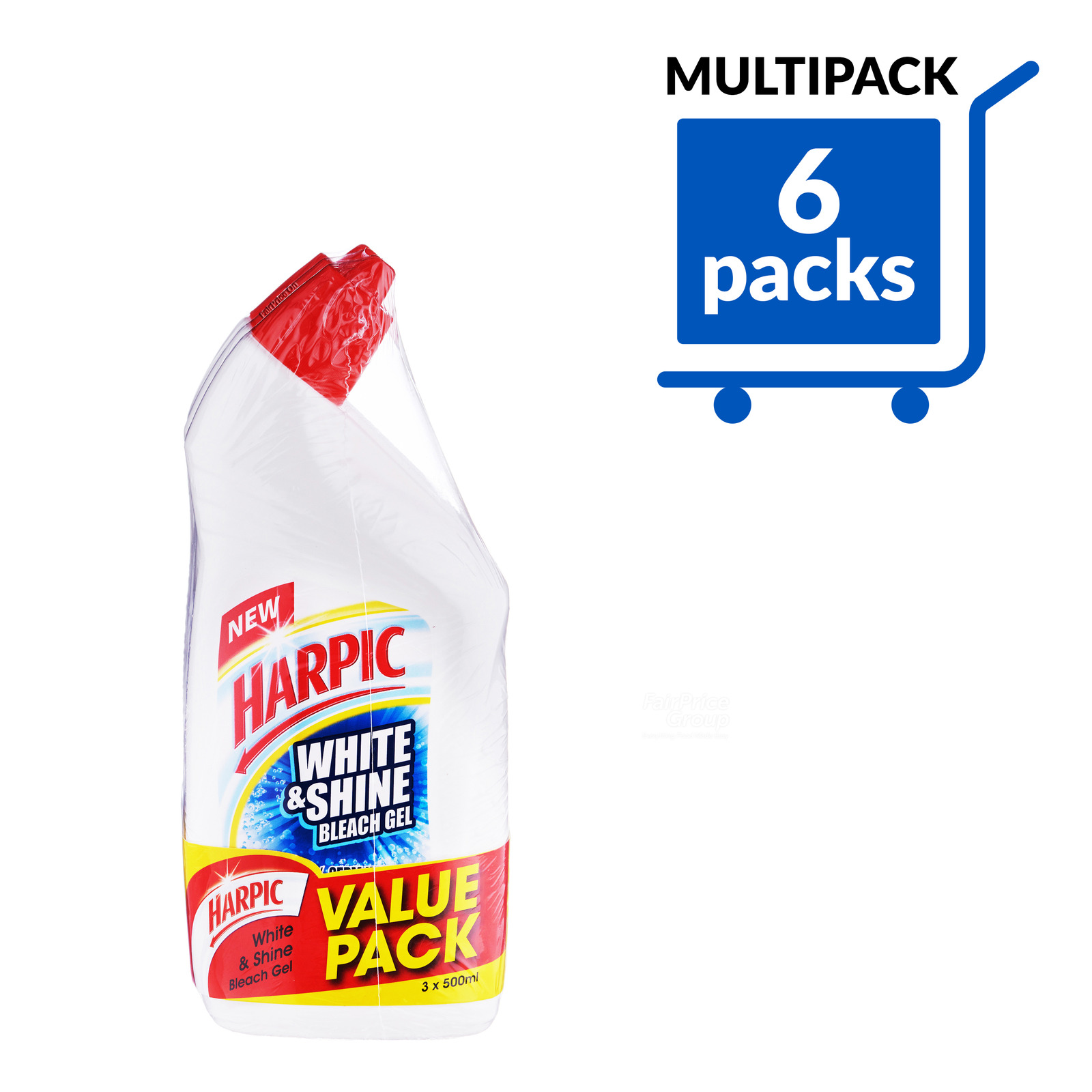 Harpic White & Shine Bleach Gel NTUC FairPrice