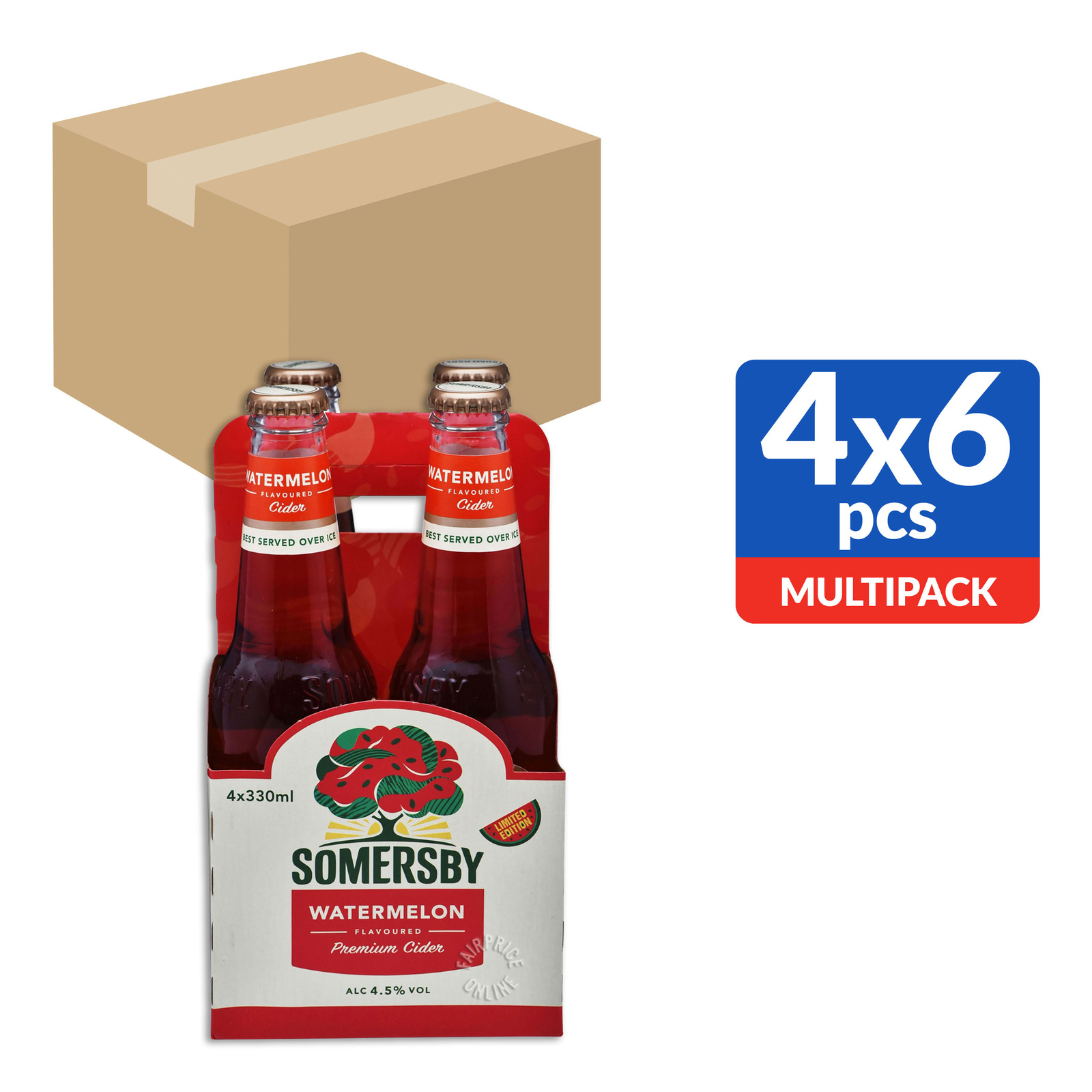 Somersby Premium Bottle Cider - Watermelon | NTUC FairPrice