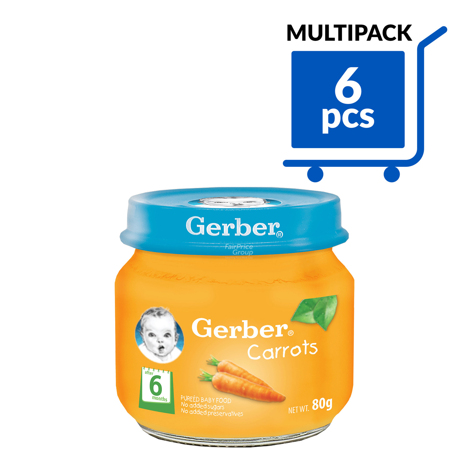 Gerber 1st Foods Carrots NTUC FairPrice