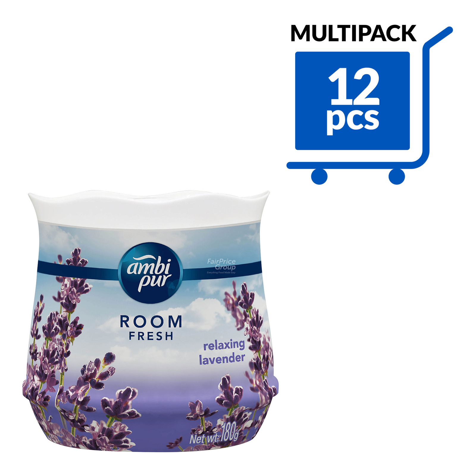 Ambi Pur Gel Fresh Relaxing Lavender NTUC FairPrice