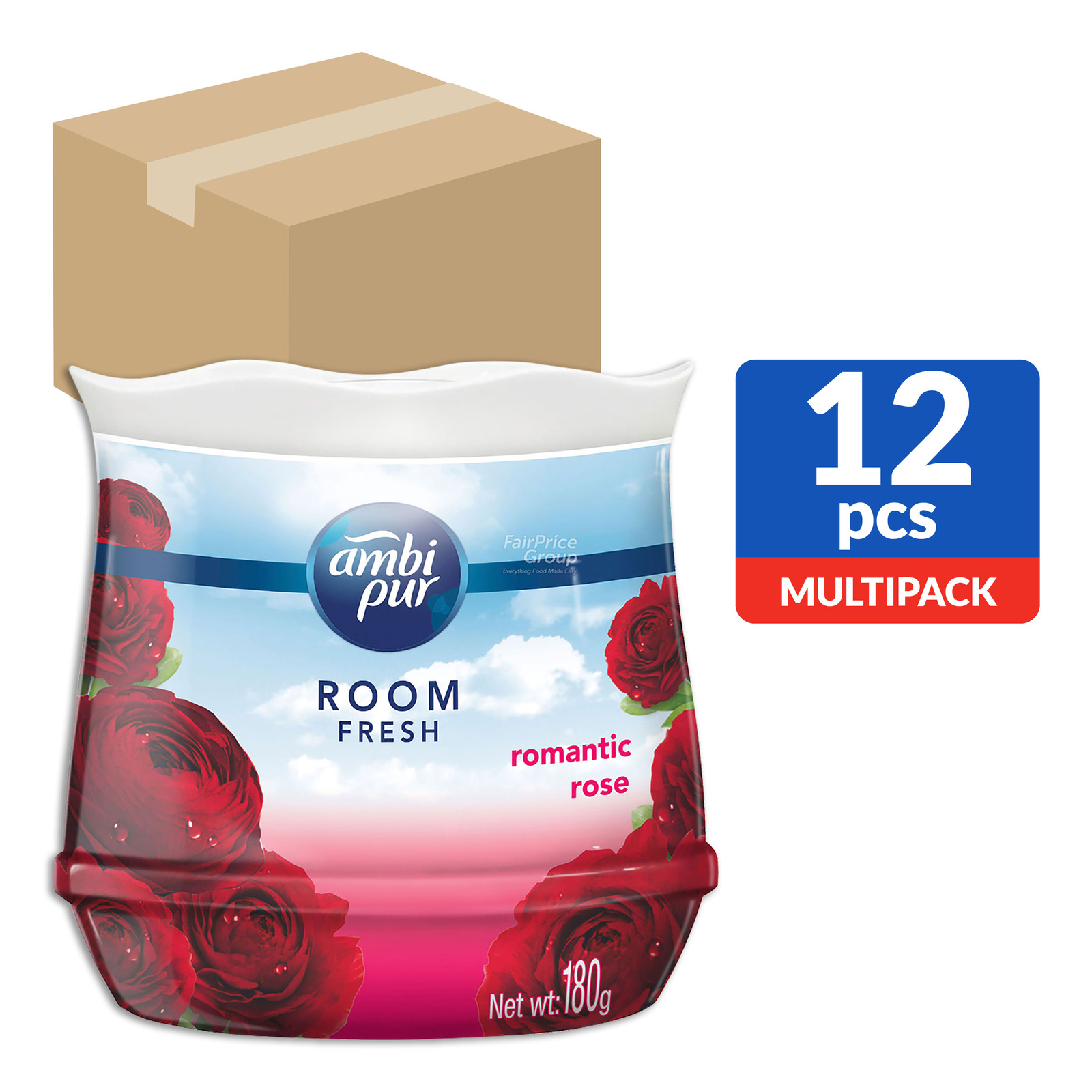 Ambi Pur Gel Fresh Romantic Rose NTUC FairPrice