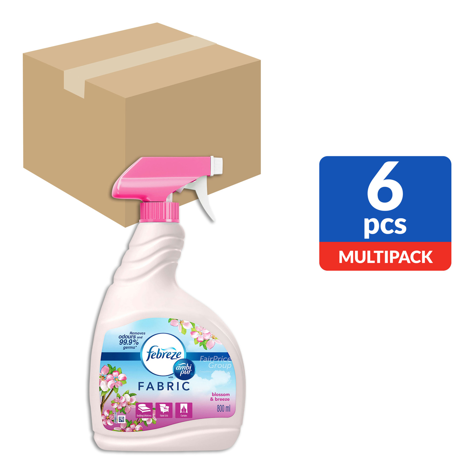 Febreze Fabric Refresher Spray Blossom and Breeze NTUC FairPrice