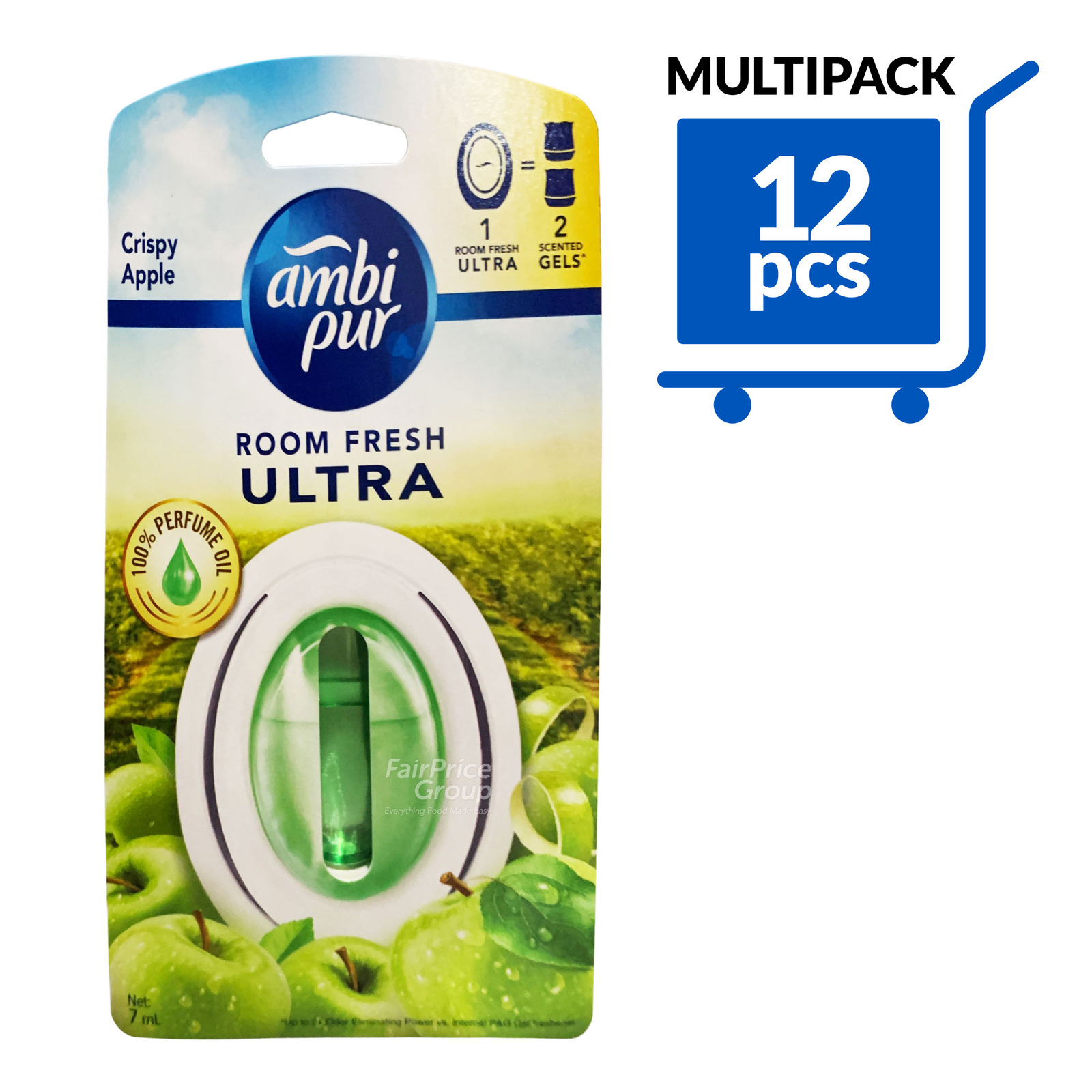 Ambi Pur Bathroom Air Freshener Crispy Apple NTUC FairPrice
