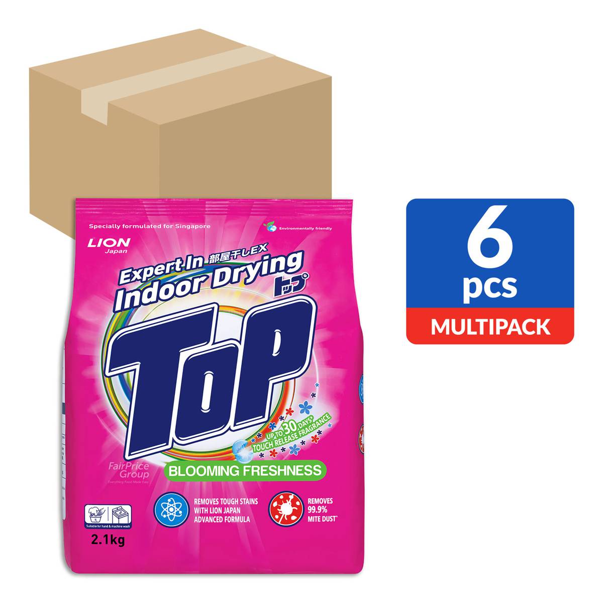 Top Detergent Powder Blooming Freshness NTUC FairPrice