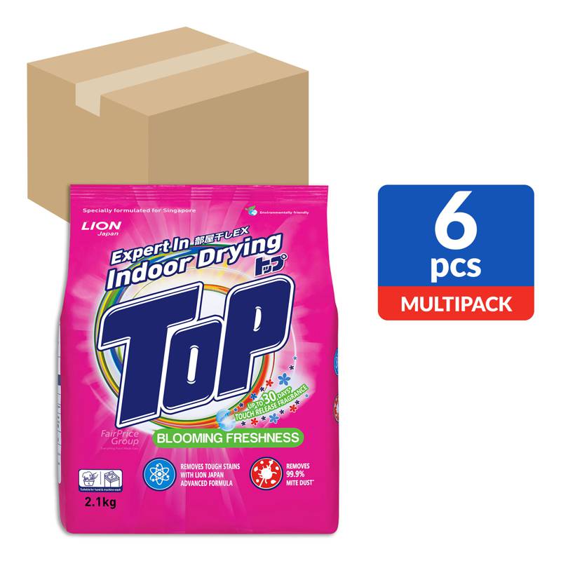 Top Detergent Powder Blooming Freshness NTUC FairPrice