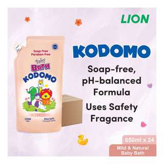Kodomo Baby Bath Wash Refill - Mild & Natural