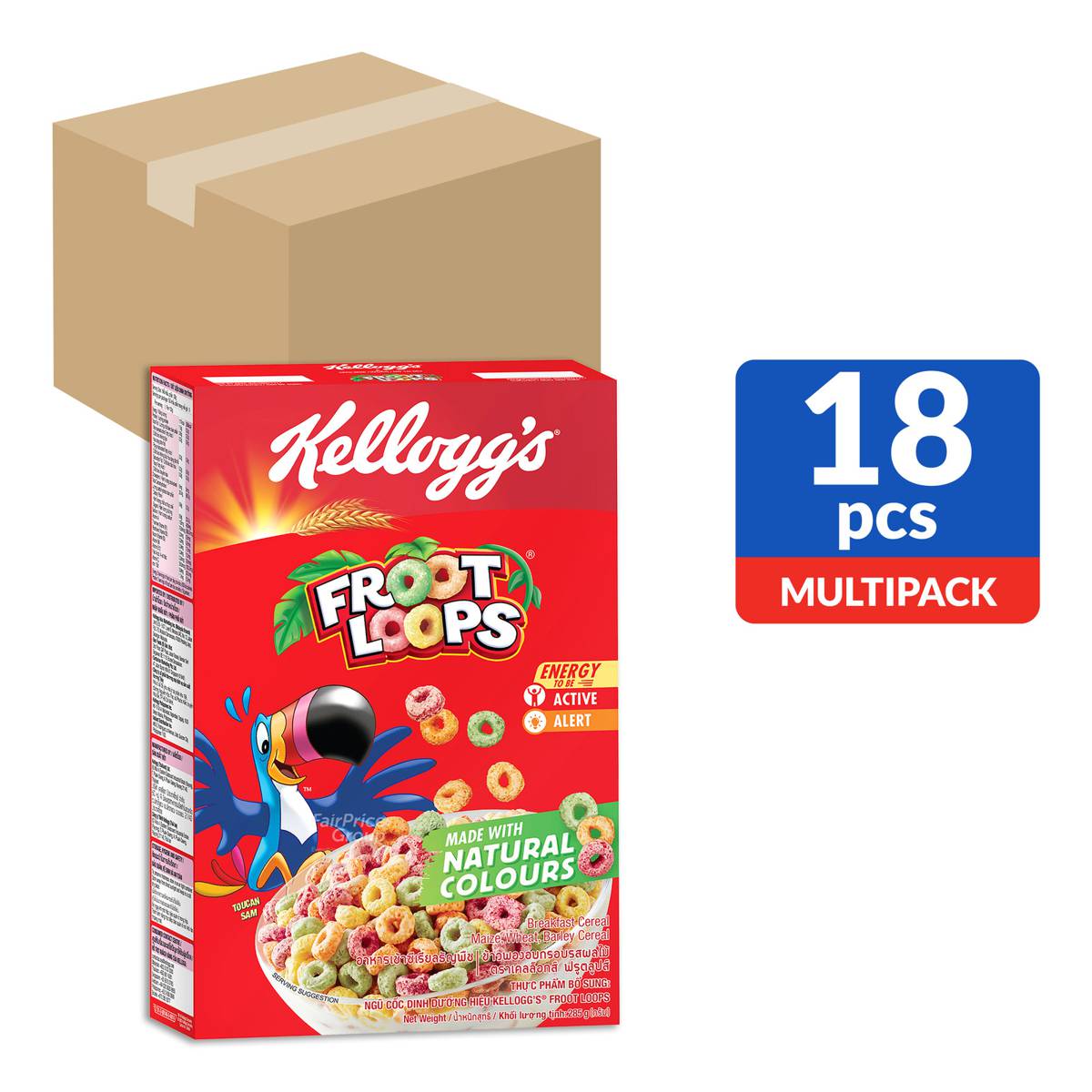 Kellogg's Cereal Froot Loops NTUC FairPrice