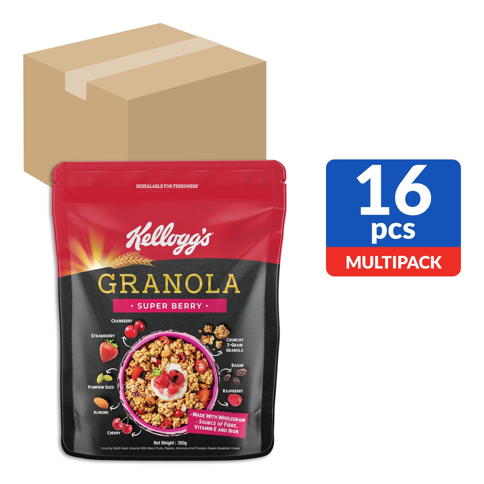Kellogg's Granola Super Berry NTUC FairPrice
